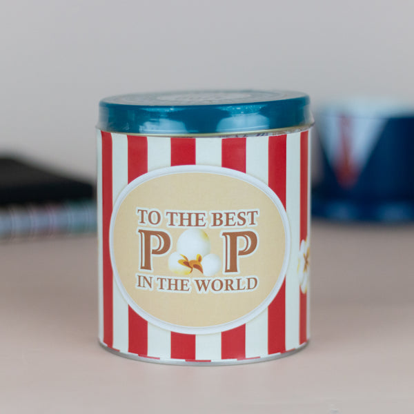 To the Best POP- Popcorn Tin