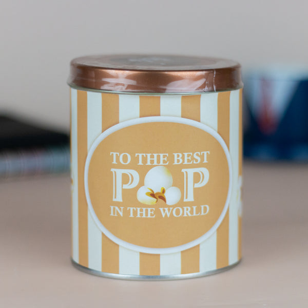 To the Best POP- Popcorn Tin