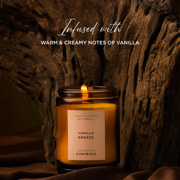 Vanilla Breeze Scented Candle
