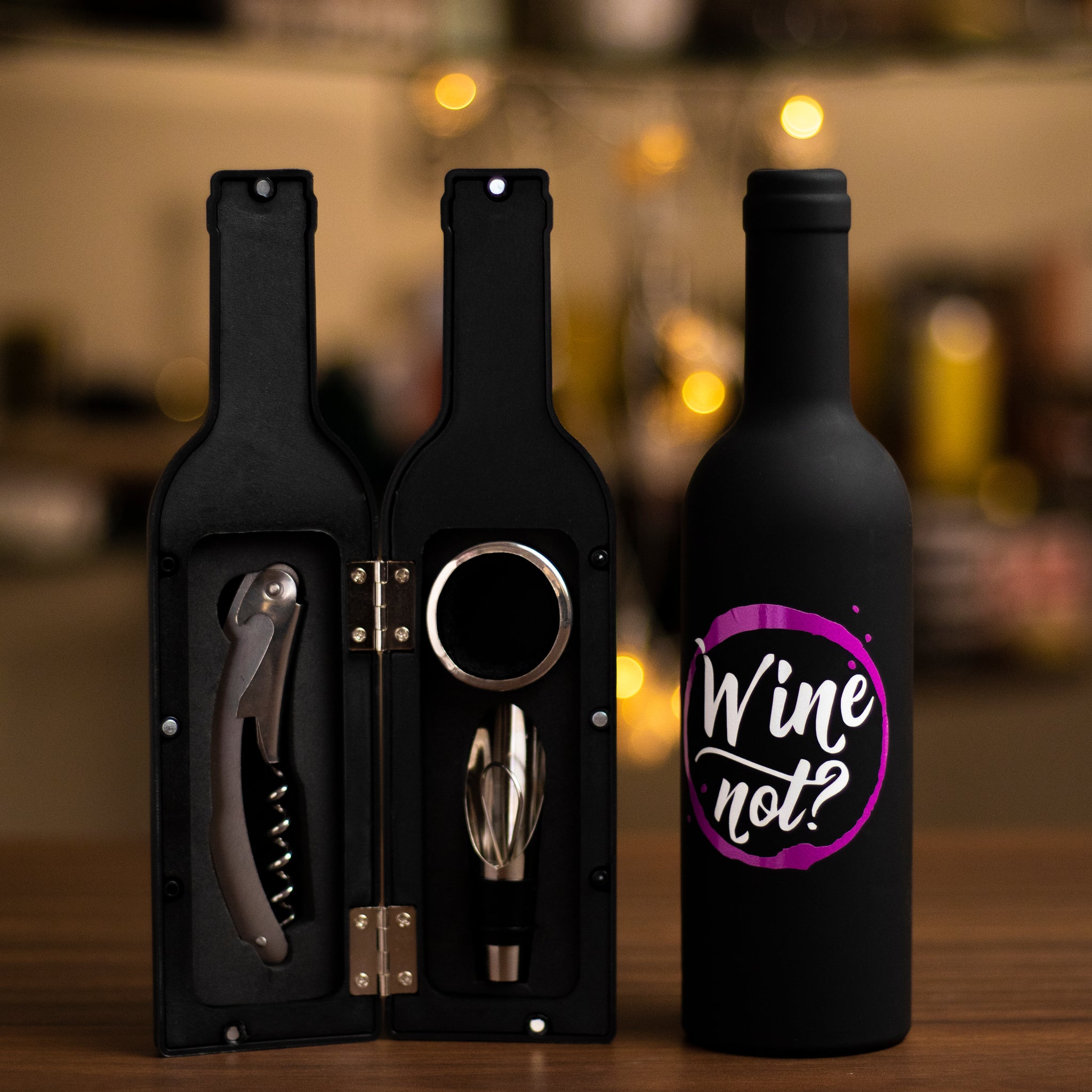 "Wine-not" Bottle Opener Set